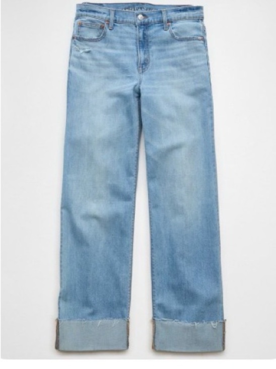 American Eagle Outfitters Denim - American Eagle High Waisted Cuffed Stovepipe Jeans 👖 NWT